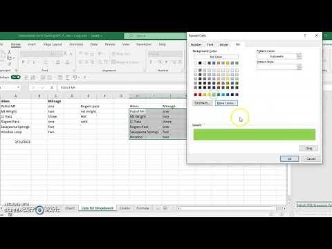 Conditional Formatting to Color Cells in Excel