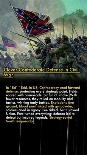 🛡️ Clever Confederate Defense in Civil War 🇺🇸🏰