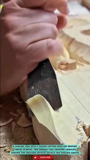 Practical Skills: Carving Wood with a Gouge #innovationtools