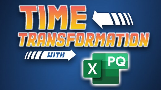 How to Work with Time in Excel Power Query
