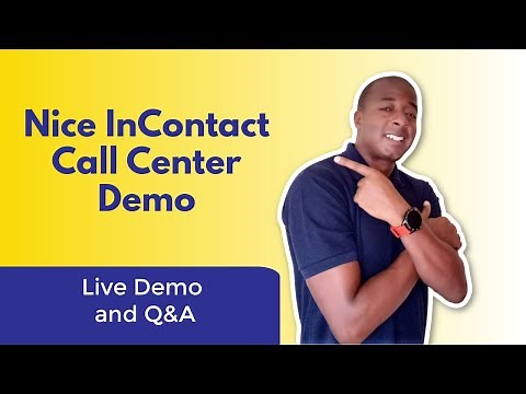NICE inContact Demo - Virtual Call Center, VOIP Contact Center Software