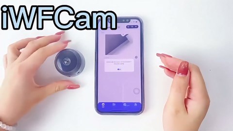 Guardhouse Watcheye Security Camera with a Memory Card, Mini Spy Hidden Wireless WiFi Motion Activated Guardhouse Camera, 1080p HD Covert Magnetic Monitor for Pet, Garage (Magnetic Type, with 32GB)