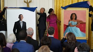 Obamas unveil official White House portraits