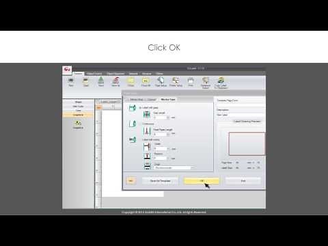 GoLabel - Label Setting