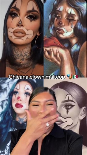 Chicana Clown Makeup Tutorial | Latina Inspired Looks