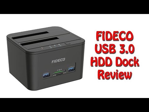 FIDECO USB 3.0 HDD Docking Station [2018 Review]