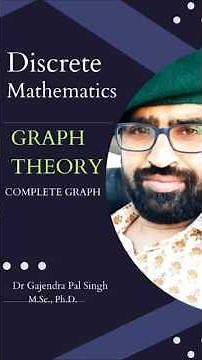 Graph Theory #8 || Discrete Mathematics || Complete Graph || Types of Graphs 🌐🔍