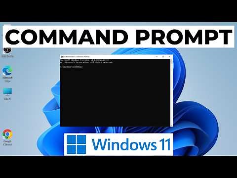 How to Open Command Prompt on Windows 11