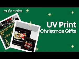 Ultimate Christmas Gifts Made with a UV Printer! | Foiling & Hollow Embossing DIY