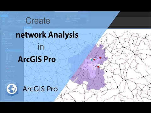 ArcGIS Pro Create network dataset: Service area network analysis