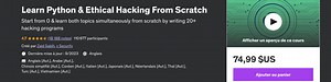 Learn Python & Ethical Hacking From Scratch