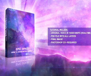 ArtStation - EPIC SPACE I - How to draw an Epic Nebula | Tutorials