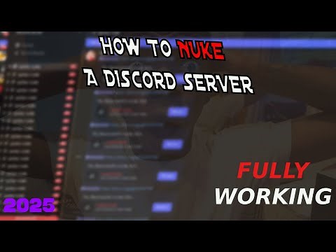How to Nuke Any Discord Server in Seconds | Easy Nuker Bot Tutorial