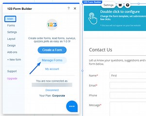 How to use 123FormBuilder forms on Wix?