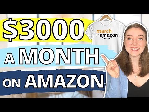 Start a FREE T-Shirt Business On Merch by Amazon (Step-By-Step Guide): Print on Demand for Beginners