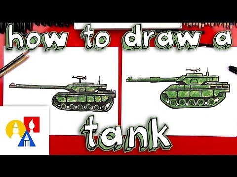 How To Draw A Realistic Tank