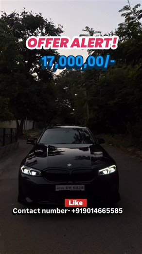 Mohammed Shoaib on Instagram: "BMW M3 F30 luxury plus Transformed into G20 M340 Model - 2014 Contact number- +919014665585 Location- Mehdipatnam #explore #forsale #instagood"