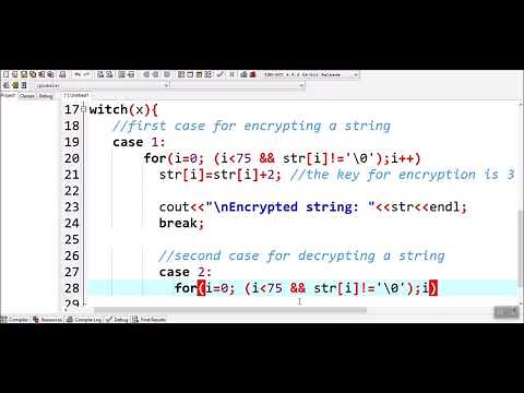 How to encrypt and decrypt the string in C++