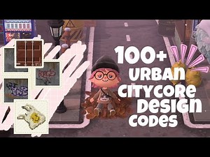 100+ Urban Citycore Design Codes || ACNH