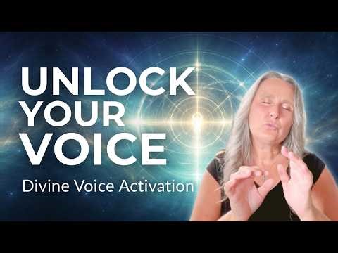 Throat Chakra Activation ✨ Unlock Your Divine Voice (Light Language Transmission)