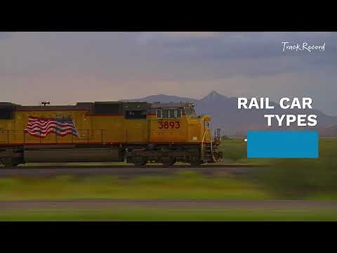 Rail Car Types and What They Carry