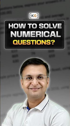 How to solve numerical questions #sanchitsir #knowledgegate