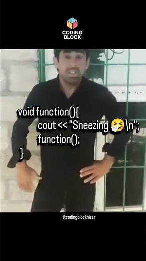 understand recursion function in a simple way #codingblockhisar #recursion #dsa #leetcode #coding