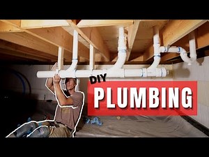 Plumbing a Small Cabin - DIY Mountain Cabin Build