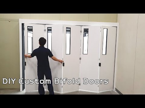 DIY Custom Bifold Doors
