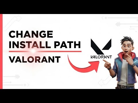 How To Change Install Path Valorant Tutorial