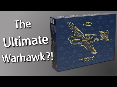 The Only P-40 You'll Ever Need? Eduard Royal Class P-40E Warhawk Model Kit - Unboxing Review