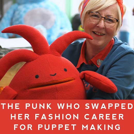 Meet the former Vivienne Westwood dress-fitter who swapped her career in fashion to become a puppet maker - and teddy bear surgeon! 🧸️ | BBC Scotland