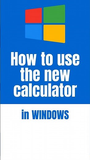 How to use the new calculator in Windows 11