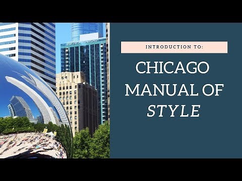 How to Use the Chicago Manual of Style | Documentation Tutorial
