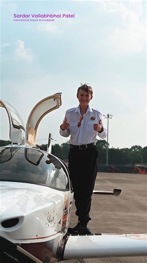 #AhmedabadAirport was privileged to host #teenpilotdownunder, a 15-year-old pilot from Australia on a mission to raise global awareness about Crohn's disease. #FromPatientToPilot Flying in from Colombo and moving on to Dubai, Byron Waller wants to inspire young minds and prove to the world that your dreams are always within reach, no matter the obstacles. This journey is a testament to his willpower and determination, and #SVPIA wishes him continued success on this global endeavour. #MagicOfTrav