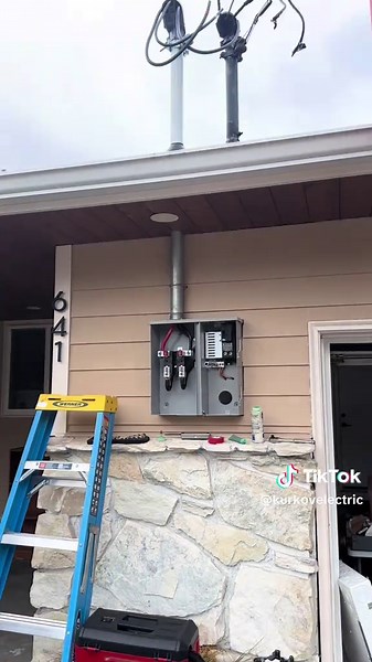Complete Electric Service Upgrade: Day 2 Progress