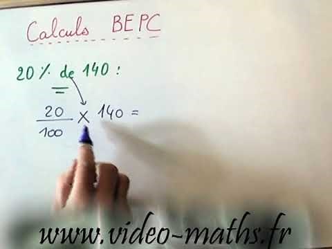 Comment calculer un pourcentage ?