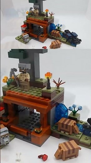 LEGO Minecraft 21269 The Armadillo Mine Expedition LEGO Speed Build Review #lego #legotoys