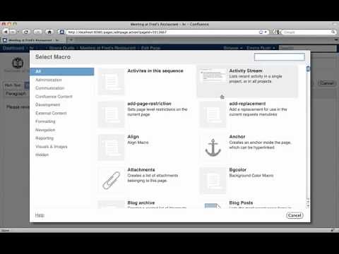 Embed a Word doc within a page in Atlassian's Confluence Wiki - Confluence Training by Adaptavist