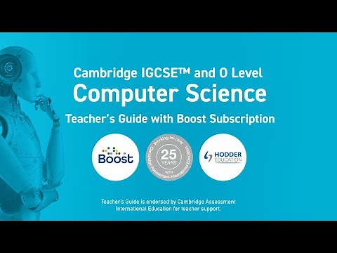 Cambridge IGCSE Computer Science Teacher's Guide with Boost Subscription from Hodder Education