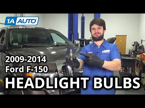 How to Replace Headlight Bulbs 2009-2014 Ford F-150
