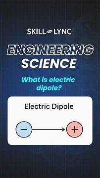 What is electric dipole?