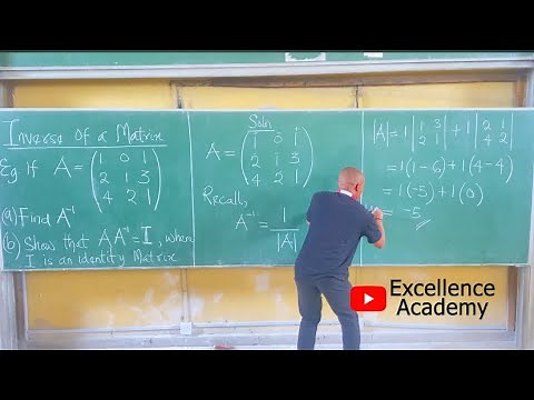 Inverse and Adjoint of a Matrix: Meaning, Representation and How to find the Inverse and Adjoint
