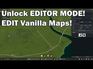 Guide to Unlocking Editor and importing Vanilla Maps into the Editor