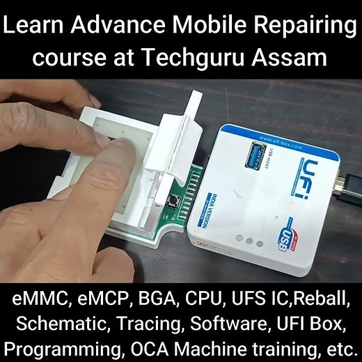 How to check eMMC IC with UFI Box, Health check-up of eMMC IC