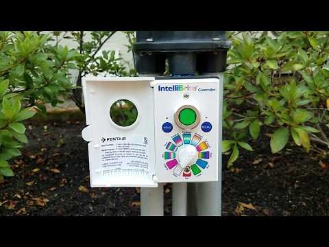 Color LED pool / spa lights with color controller by Pentair