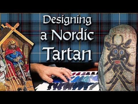 The Nordic Heritage Tartan - How We Created It (and how to design your own tartan from scratch)