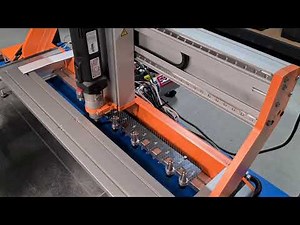 Stepcraft M1000 CNC custom fully automatic tool changer with integrated tool length sensor
