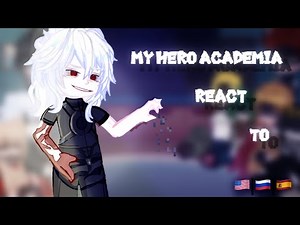 MHA react to TOMURA SHIGARAKI 1/1 | Pro heroes react to LOV 3/3 | English/русский/Spanish