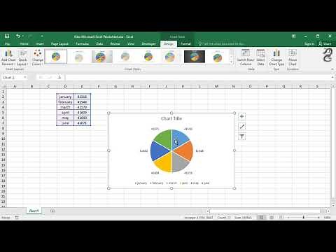 How to display percentage labels in pie chart in Excel